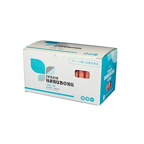 日本白墨工業 天神印チョーク 100本入り 茶CH-7