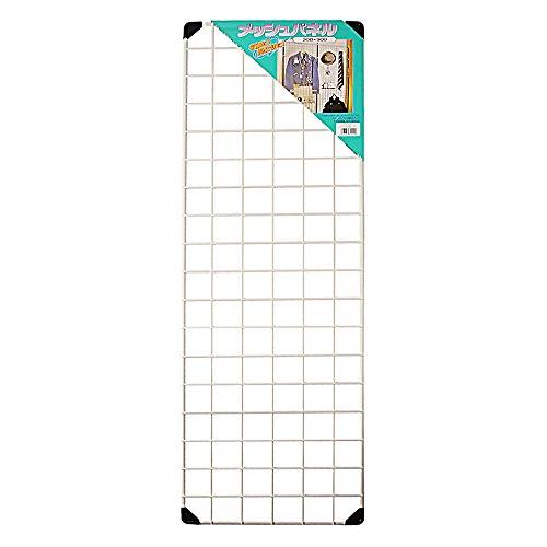 和気産業 メッシュパネル 白 300X900mm 壁面収納 賃貸 間仕切り EMP035 1枚