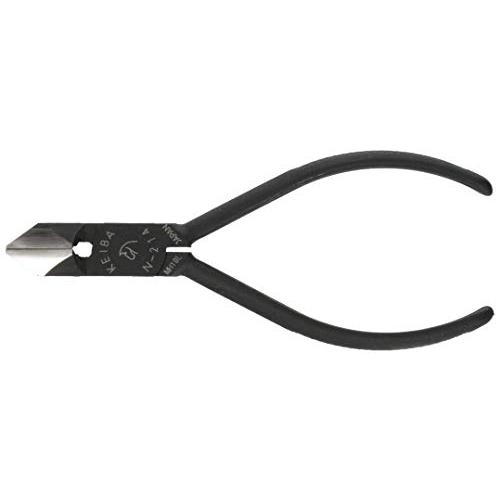 マルト長谷川工作所 ケイバ 斜めニッパー ローレットハンドル 100mm N-214R
