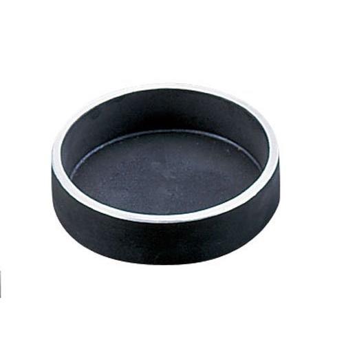 遠藤商事 業務用 アルミダイキャスト灰皿 丸型 黒 AL1010M-6 アルミニウム鋳物AC4A 日...