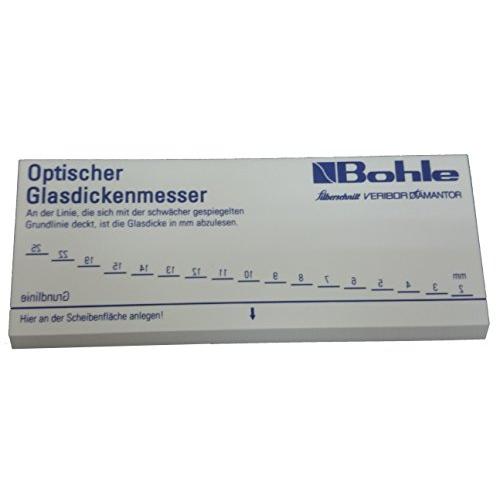 エスコ(Esco) ガラスシクネスゲージ EA720XG-1 白