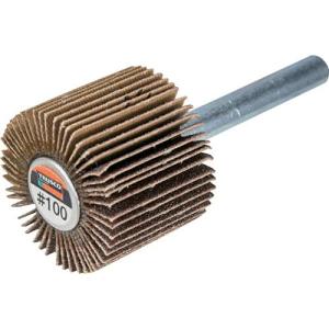 TRUSCO(トラスコ) フラップホイール 外径80X幅15X軸径6 (5個入) 150# UF8015-150｜hapitize