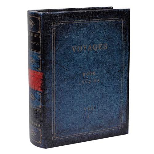 秋月貿易(Akizuki) アンティーク風 シークレットボックス Lサイズ 「Voyages」 洋書...