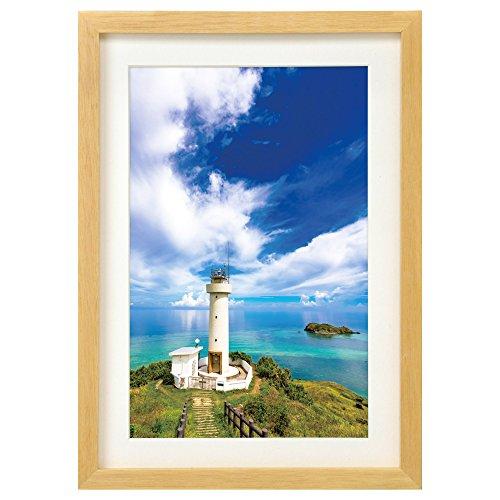 ハクバ HAKUBA 額縁 MM-01 ワイド6切 木製 ナチュラル FWMM01-NTW6