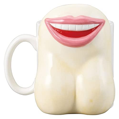 サンアート おもしろ食器 顔面変身 マグカップ ケツアゴ SAN3538-3