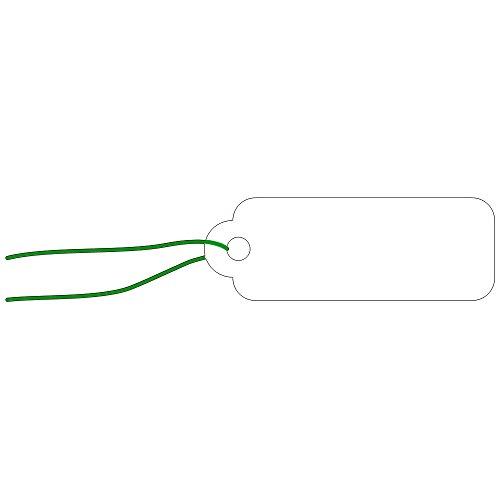 ササガワ タカ印 タグ 値札 提札 18-150 長型 小物用 白無地 9×25mm