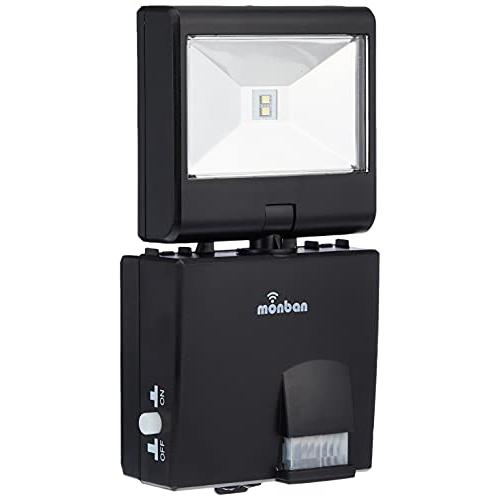 オーム(OHM) monban LED 乾電池式 1灯 センサーライト LS-B114D-K