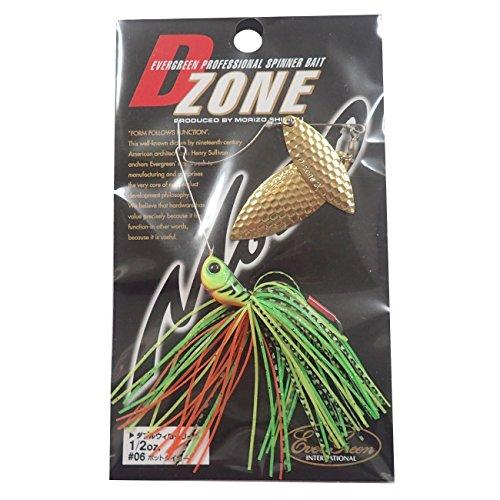 エバーグリーン(EVERGREEN) スピナーベイト Dゾーン ダブルウィローリーフ 1/2oz ホ...