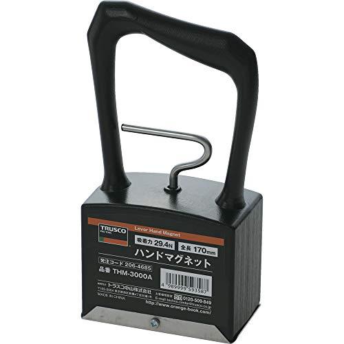 TRUSCO(トラスコ) ハンドマグネット 吸着力29.4N 87X51X170 THM-3000A