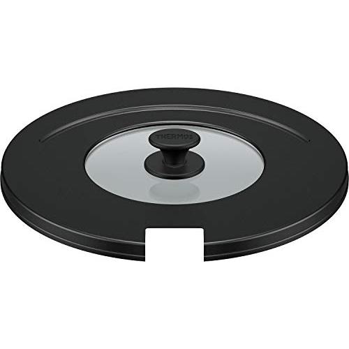 サーモス 取っ手のとれるフライパン専用フタ 20/24cm対応 ブラック KLA-001 BK