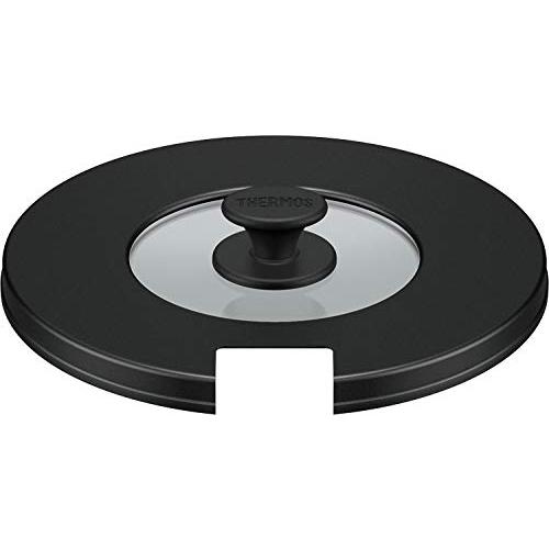 サーモス 取っ手のとれる鍋専用フタ 18cm対応 ブラック KLB-001 BK