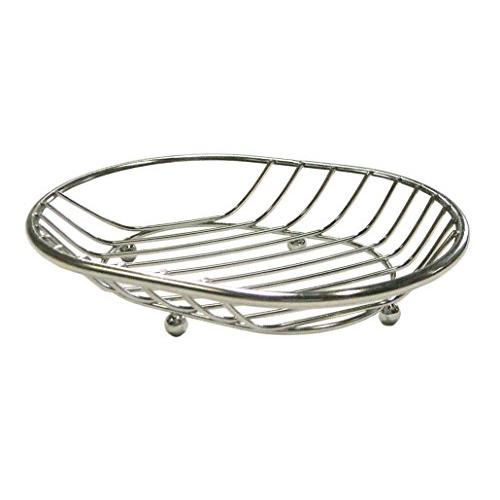 大木製作所(Ohki) ソープディッシュ シルバー サイズ:9×13×H2cm