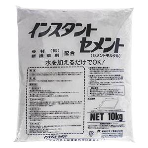 家庭化学 インスタントセメント グレー 10kg｜hapitize