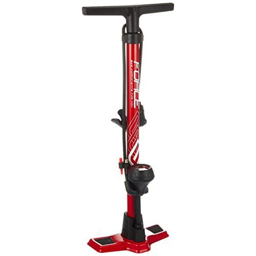 FORCE(フォース) 自転車空気入れ スポーツ ポンプ ゲージ付 SG レッド 620×220×1...