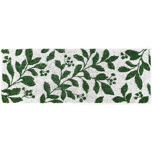 オカ(OKA) キッチンマット グリーン 約45cm×120cm コーナー吸着キッチンマット スティ...