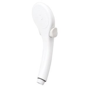 SANEI シャワーヘッド 節水 ストップ シャモジー 【薄型軽量&amp;手元ストップ機能付】 マットホワイト PS39631-80XA-MW