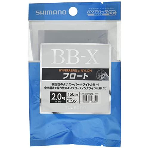 シマノ(SHIMANO) ライン BB-X ハイパーリペルα ナイロン フロート 150m 1.7号...