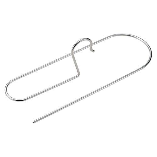 下村企販 省スペースで干せる 布団カバーハンガー 【日本製】 シーツを掛けやすい楕円型 浴室乾燥OK...