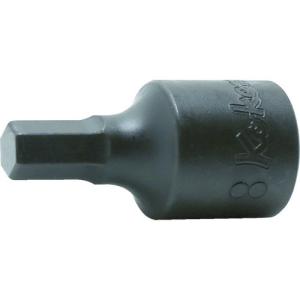 コーケン 1/2(12.7mm)SQ. ヘックスビットソケット 全長43mm 19mm 4012M.43-19｜hapitize