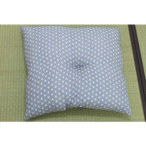 イケヒコ・コーポレーション 座布団 銘仙判 日本製 錦 ブルー 約55cn×59cm 2枚組 #35...