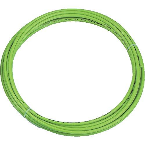 TRUSCO(トラスコ) ポリウレタンチューブ 8X5.0mm 10M巻 ライトグリーン TEN81...
