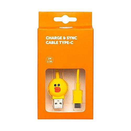LINE FRIENDS 充電&amp;データケーブル(C-type) サリー
