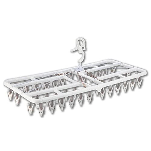 Nishida(ニシダ) すぐ取れ角ハンガー 洗濯物干し ピンチハンガー 洗濯ハンガー プラ50プレ...