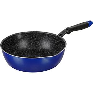 和平フレイズ 深型フライパン 26cm ブルー IH・ガス対応 鍋のように扱える 焼く 茹でる 煮る 揚げる メガフッカNEO RB-2154｜川西ストア
