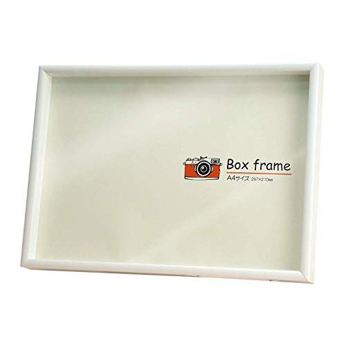 万丈 VANJOH ボックスフレーム A4 ホワイト 105239