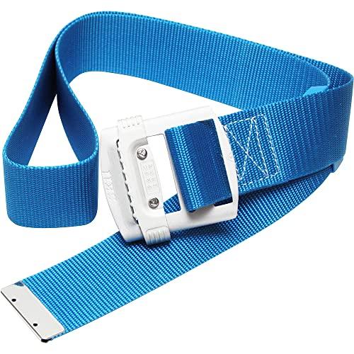 SK11 軽量スライドバックルベルト 50×1300mm SB-S50DX ブルー