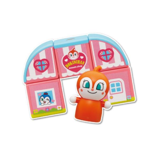 アンパンマン 磁石でパチッと! ひらめきキューブ ドキンちゃんのスイーツショップセット