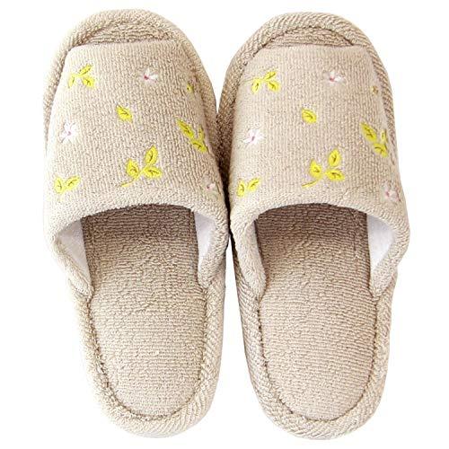 オカ スリッパ ノルン ベージュ 約25cmまで 32×23×8cm