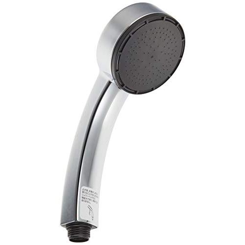 SANEI シャワーヘッド メッキ 約25％節水 G1/2 アダプター付き 持ちやすい PS3950...