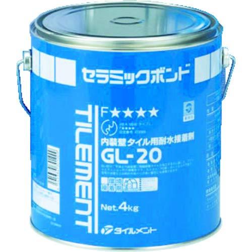 TILEMENT(タイルメント) タイル用接着剤 GL-20 4kg 30100040