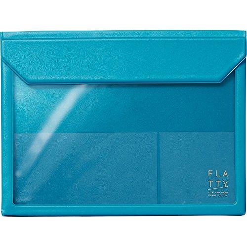 キングジム バッグインバッグ FLATTY A5 水色 5364ミス