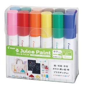 Pilot ジュース ペイント 中字 12色セット SJP-240MN-12C