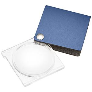 エッシェンバッハ ESCHENBACH ルーペ 携帯型ルーペ エコノミック ハンディルーペ ロイヤルブルー ブリスターパック 倍率3.5倍 17｜hapitize