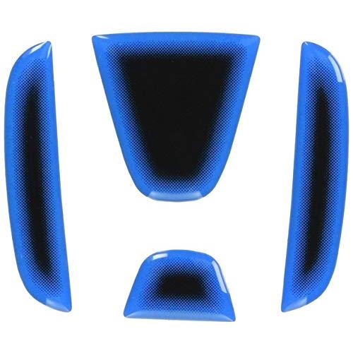 SILKBLAZE ヒートブルー エンブレムシート N-BOX/N-BOXカスタム ブラックベース ...