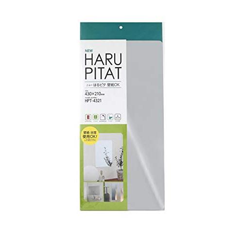 東プレ 割れない鏡 NEWはるピタ壁紙OK 縦430×横210×厚2mm HPT-4321
