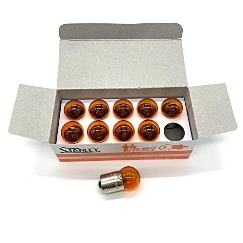 スタンレー電気(STANLEY) シングル球 12V10W アンバー 10個入 A4125A
