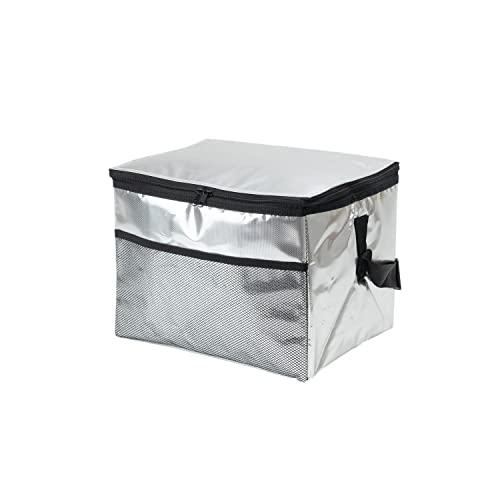 アサヒ興洋 保冷バッグ ソフトクーラーバッグ 12L アルミ 500ml缶 12本収納可能 保冷剤ポ...