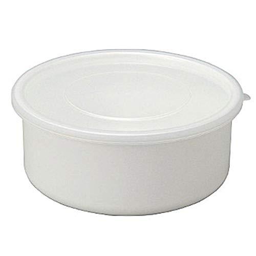 野田琺瑯(Nodahoro) 保存容器 ホーロー ラウンド 16cm 日本製 ホワイトシリーズ RD...