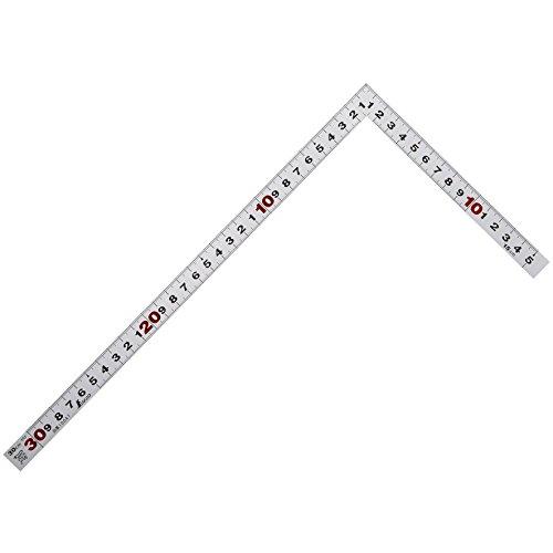 シンワ測定(Shinwa Sokutei) 曲尺 平ぴたシルバー 併用目盛 30cm/1尺 1004...