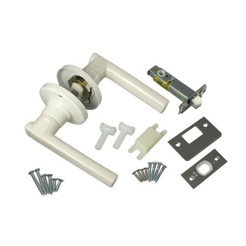 日中製作所 取替レバーハンドル 空錠 NP222-O-W ホワイト