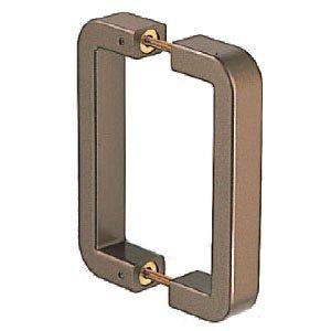 シロクマ 角形取手 (両面用)100mm アンバー塗装 DZ-30