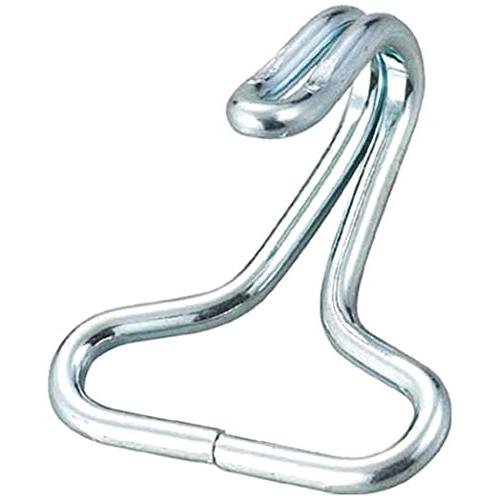 TRUSCO(トラスコ) ゴムロープ用金具 Wフック 20ｍｍ用 10個入り