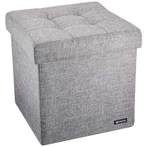 武田コーポレーション コンパクト収納スツール グレイ 30×30×30cm M7-CDS30GRY