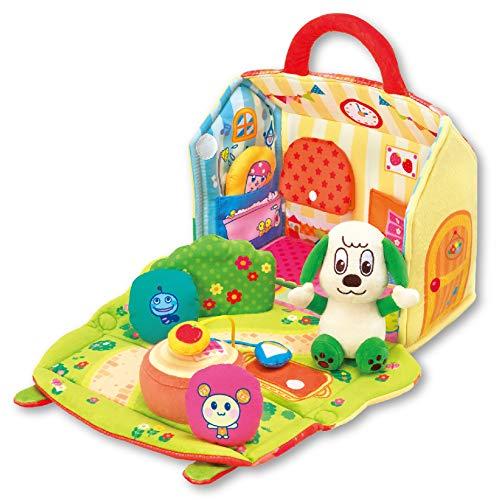 ジョイパレット(JOYPALETTE) ワンワンとうーたん ひろげてあそぼ! かくれんぼやわらかハウ...