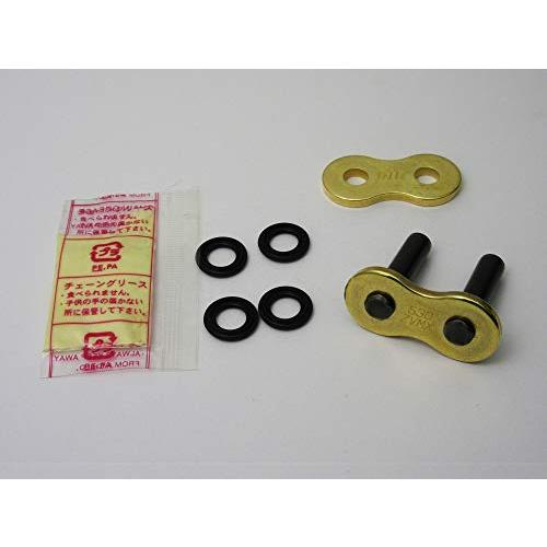 D.I.D(大同工業)バイク用カシメジョイント 530ZVM-X-ZJ G&amp;G(ゴールド) X-リン...