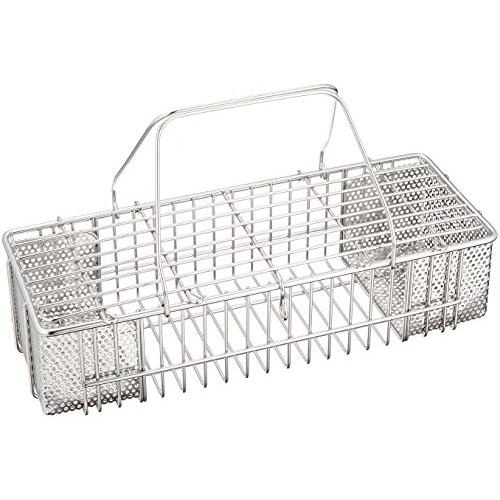 遠藤商事 業務用 寸胴型 箸 消毒籠 L 18-8ステンレス 日本製 ASYE303